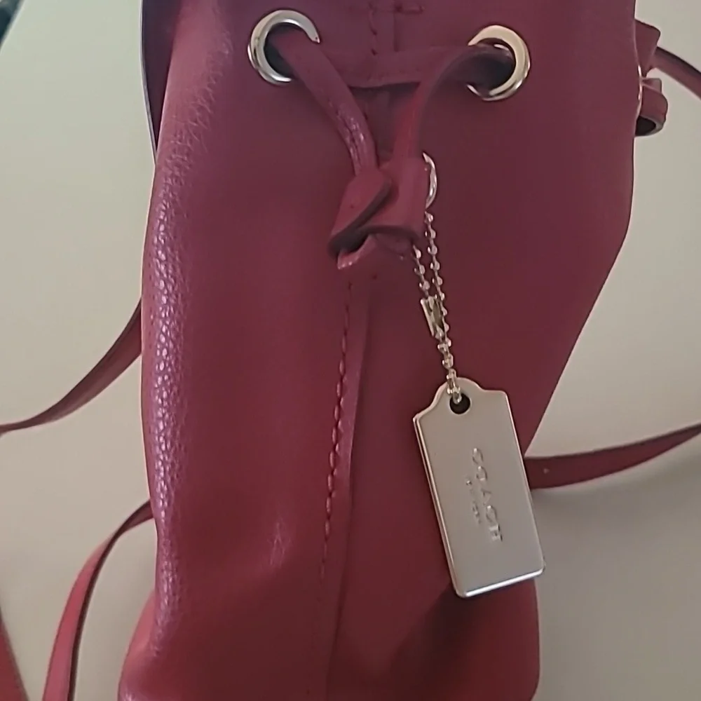 Authentic Coach Lena crossbody true red - Picture 8 of 9